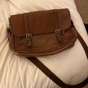 Fossil Leather Shoulder Bag